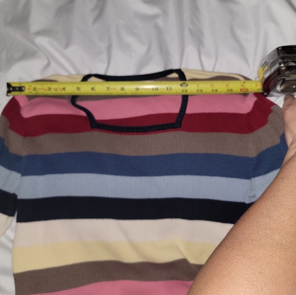 Striped knitted blouse - Picture 5 of 6